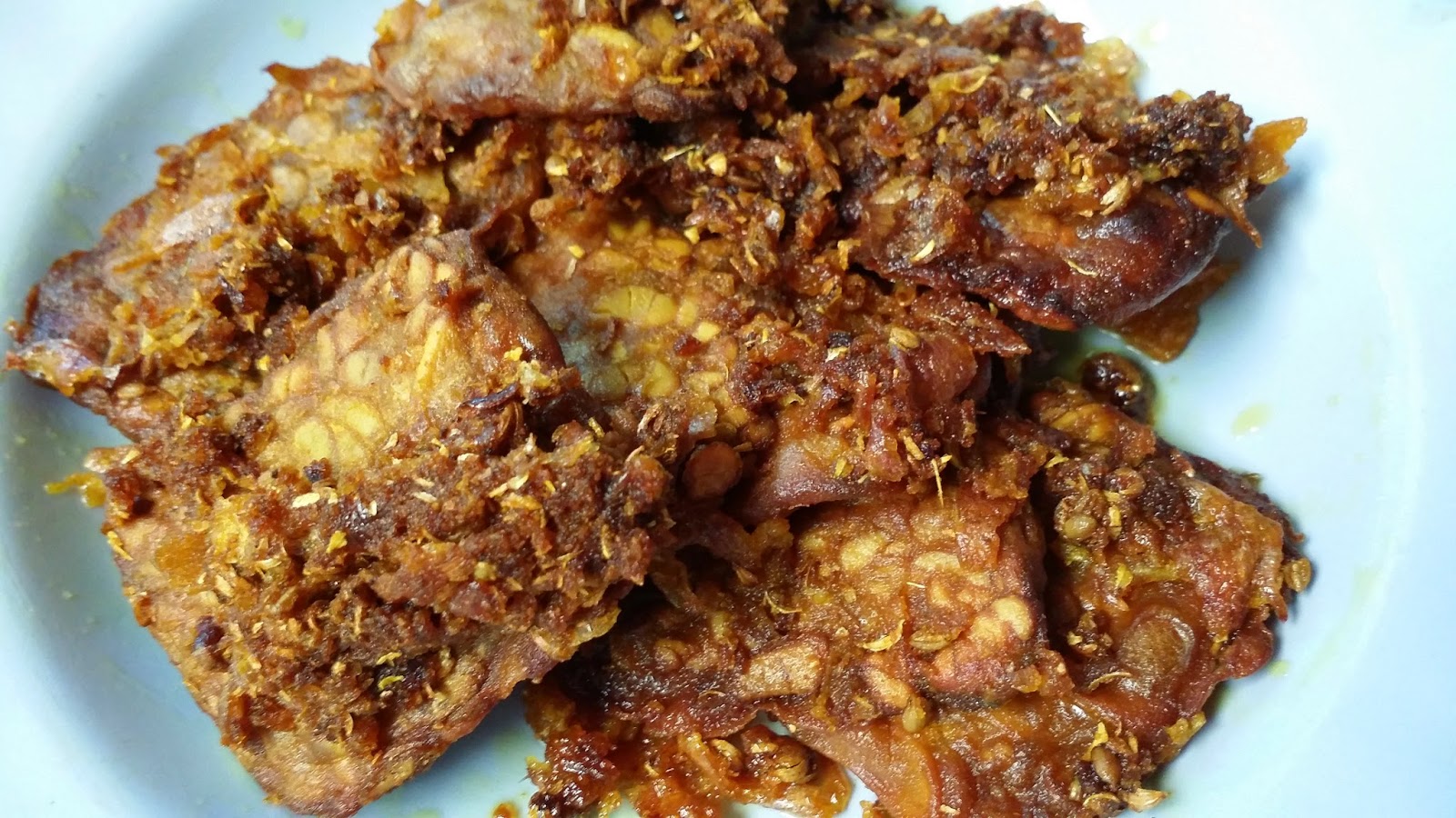 The Journey Of My Life Tempe Goreng Manis Berempah